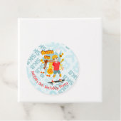 Étiquettes Cadeau Skate Park Fun Boy Fête d'anniversaire (En situation)