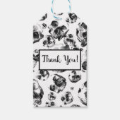 Étiquettes-cadeau Skeleton Skull Art Pattern (Devant)