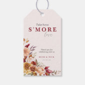 Étiquettes-cadeau S'more amour Mariage de automne Favor (Devant)