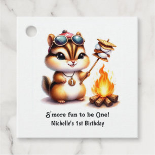 Étiquettes Cadeau S'more Amusement pour être une petite écureuil cam