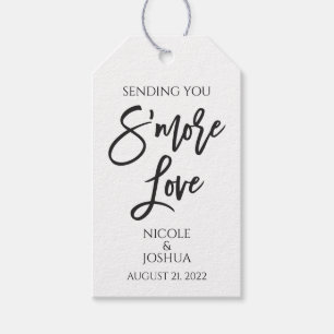 Étiquettes-cadeau S'more Love Wedding Favor