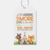 Étiquettes-cadeau Smore Love Woodland Camper Baby shower Favoriser T (Devant)
