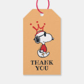 Étiquettes-cadeau Snoopy - Joe Cool Crown (Dos)