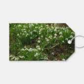 Étiquettes-cadeau Snowdrops (Devant (Horizontal))