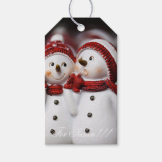 Étiquettes-cadeau Snowman20150907