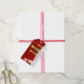 Étiquettes-cadeau Snowman Festive Conçu (With Twine)