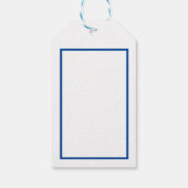 Étiquettes-cadeau Snowman Joyeux Noël (Dos)