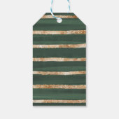 Étiquettes-cadeau Soft Autumn Greenery Gold Citrouille Douche Faveur (Dos)