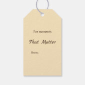 Étiquettes-cadeau  Soft Empress Florals Radiant Empress (Dos)