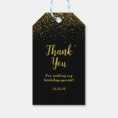 Étiquettes-cadeau Soirée de 50 ans 50e anniversaire (Dos)