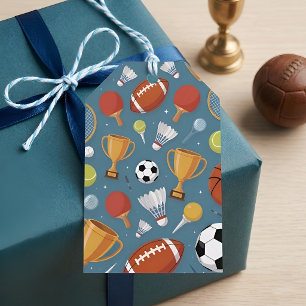 Étiquettes-cadeau Soirée de sports variés des vedettes