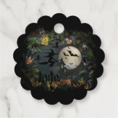 Étiquettes Cadeau Soirée de Witch (Dos)