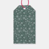 Étiquettes-cadeau Soirée des Pins de Noël (Dos)