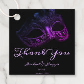 Étiquettes Cadeau Soirée élégante (Devant)