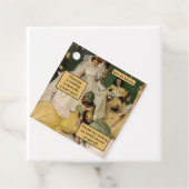 Étiquettes Cadeau Soirée Mariage Merci Vintage (En situation)