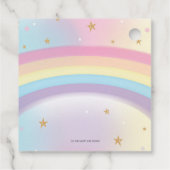 Étiquettes Cadeau Soirée Panda Art Paint Party Anniversaire Merci (Dos)