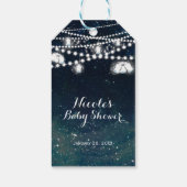 Étiquettes-cadeau Soirée Rustique Ciel Mason Jar Lumières Favoriser (Dos)