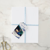 Étiquettes-cadeau Soirée silencieuse avec des vacances de cerfs (Avec de laficelle)