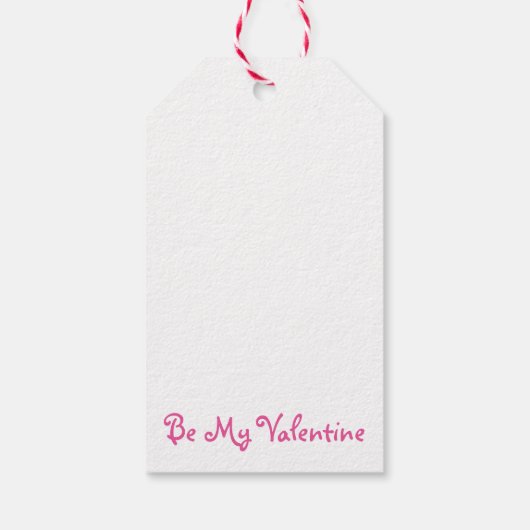 Étiquettes-cadeau Sois Mon Coeur De Conversation De Candy Pastel Val (Dos)