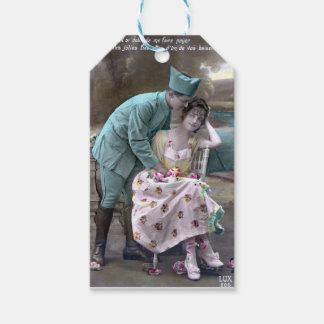 Étiquettes-cadeau Soldat et amoureux