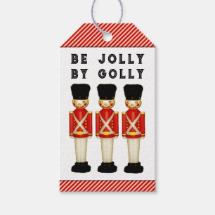 Étiquettes-cadeau Soldats des jouets de Noël