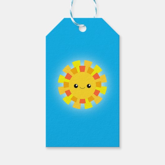 Étiquettes-cadeau Soleil (Devant)