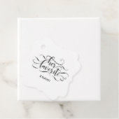 Étiquettes Cadeau Son favori (En situation)