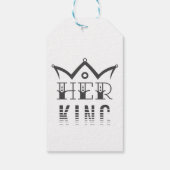 Étiquettes-cadeau Son Roi (Dos)