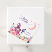 Étiquettes Cadeau Sorcière Fleur Douce Cauldron Baby Brassage Douche (En situation)