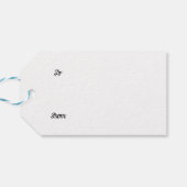 Étiquettes-cadeau Sous la mer (Dos Horizontal)