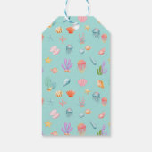 Étiquettes-cadeau Sous la mer Anniversaire (Dos)