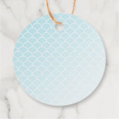 Étiquettes Cadeau Sous le Baby shower marin (Dos)