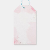 Étiquettes-cadeau Spa Party Fille Glam Maquillage Anniversaire Balis (Dos)