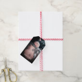 Étiquettes-cadeau Sparkly Snowman Custom Name Tags cadeaux (Avec de la ficelle)