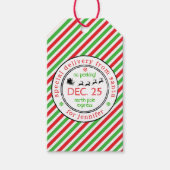 Étiquettes-cadeau Special Delivery From Santa North Pole Christmas (Devant)