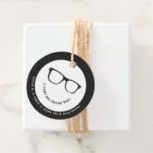 Étiquettes Cadeau Spectacles Graves | Le sourire minimal du Merci (En situation)