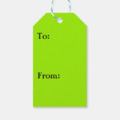 Étiquettes-cadeau Spiderweb dans Tropical Leaves Nature (Dos)