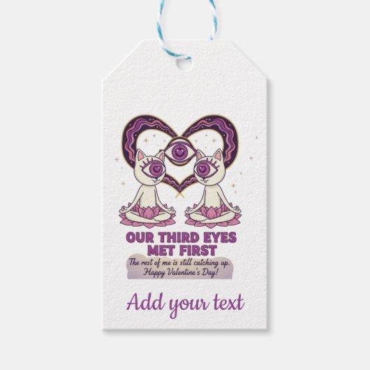 Étiquettes-cadeau spiritual valentine's day (Devant)