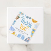 Étiquettes Cadeau Splish Splash Summer Baby Shower (En situation)