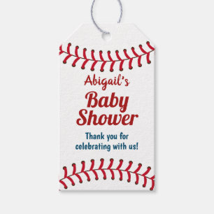 Étiquettes-cadeau Sports De Baseball Baby shower À Thème Favoriser