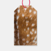Étiquettes-cadeau Spotted deer pour texture (Dos)