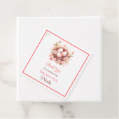 Étiquettes Cadeau Spring Birds Nest Baby Shower (En situation)