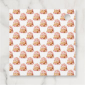 Étiquettes Cadeau Spring Cake Easter Brunch (Dos)