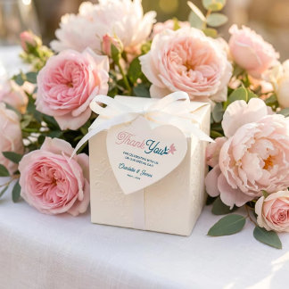 Étiquettes Cadeau Spring Pastel Petals Favor Tags