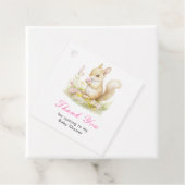 Étiquettes Cadeau Spring Squirrel Baby Shower (En situation)