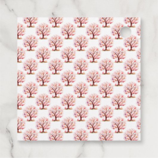 Étiquettes Cadeau Spring Tree Easter Egg Hunt (Dos)