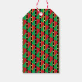 Étiquettes-cadeau ST KITTS NEVIS Custom Joyeux Noël (Dos)