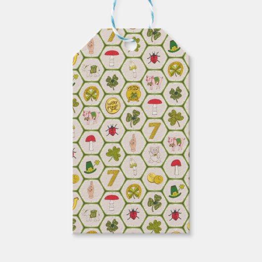 Étiquettes-cadeau St. Paddy Luck (Devant)