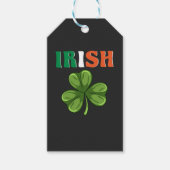 Étiquettes-cadeau St. Patrick's Day - Irlandais (Devant)