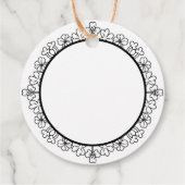 Étiquettes Cadeau St Patrick's Day Leprechauns Mandala (Dos)